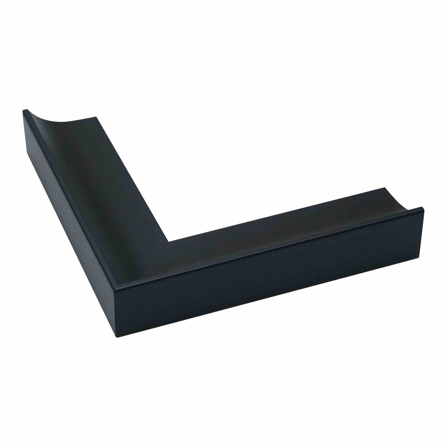 1429 - 1-5/8" Black Slope Frame